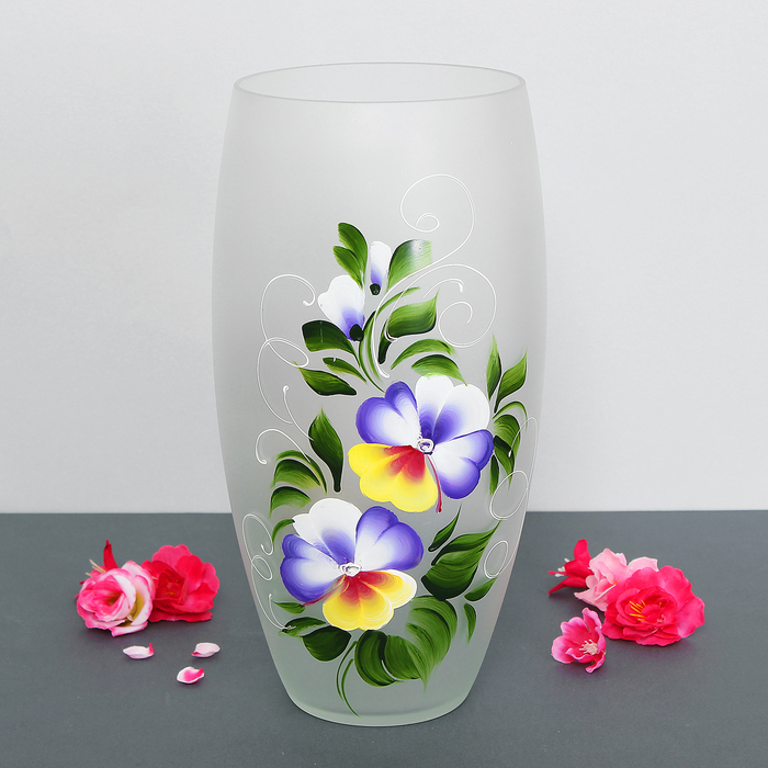 Ваза "Колокол Фиалка" 13х30 см