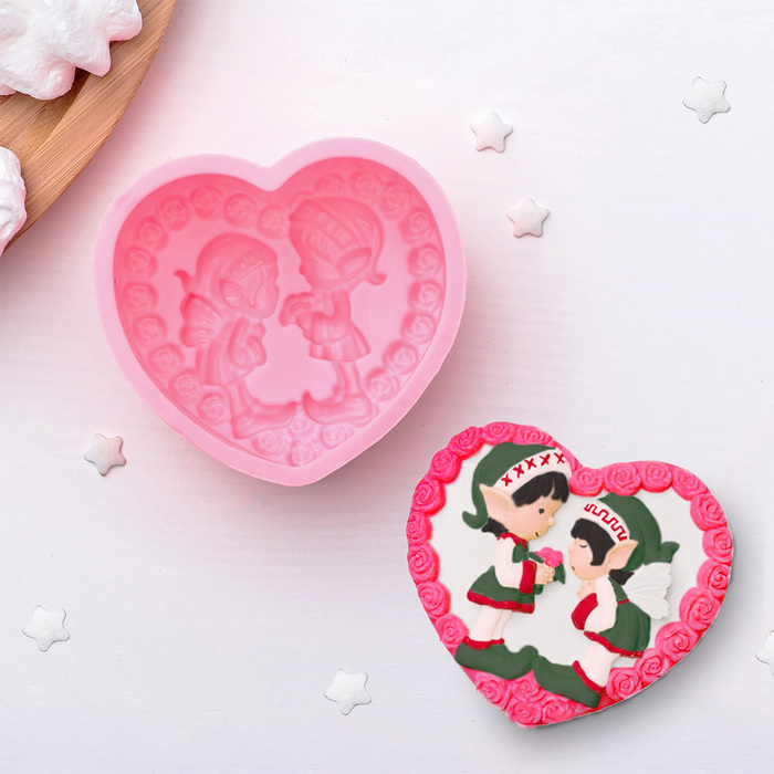 Молд 7,5х7х3 см "Любовь"