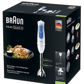 

Блендер Braun MQ 3035 WH Sauce, погружной, 700 Вт, 2 скорости