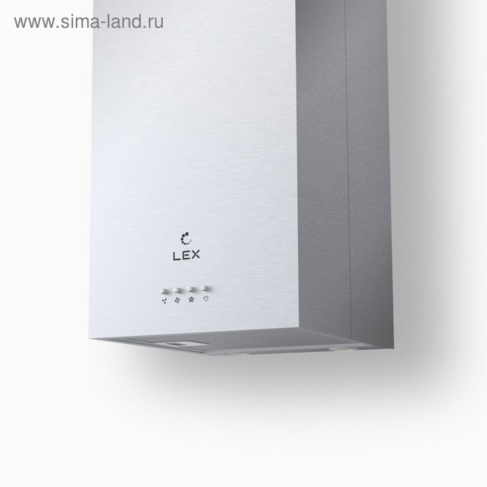 Вытяжка Lex QUATTRO ISOLA 350 островная 800 м3ч 3 скорости 35 см серебристая 2579000₽