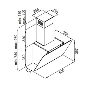 

Вытяжка Maunfeld Dream 60, наклонная 800 м3/ч, 3 скорости, 60 см, серая