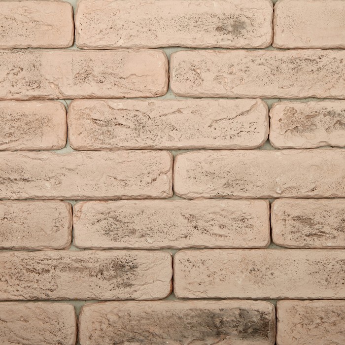 Плитка декоративная "Старый кирпич" бежевый, м2
