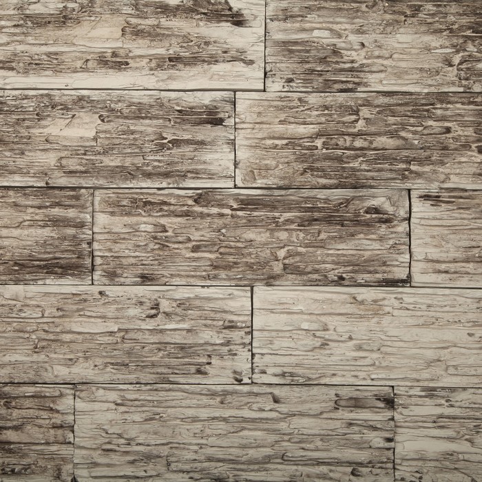 Плитка декоративная "Скала" тонкая серый, м2