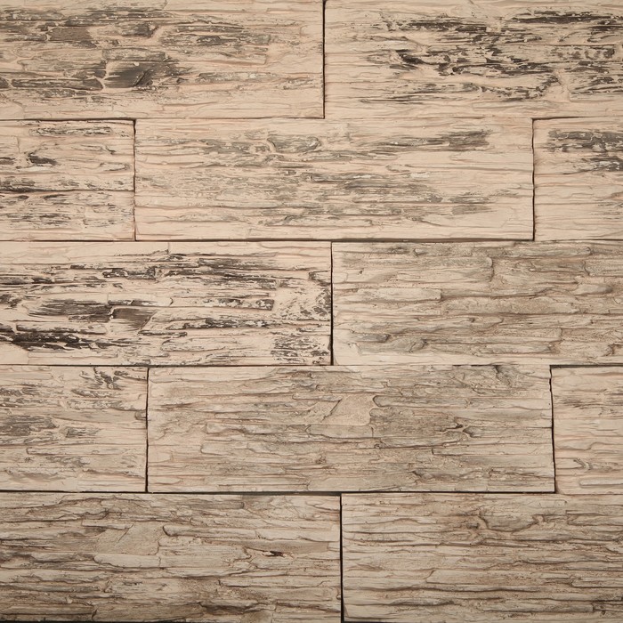 Плитка декоративная "Скала" тонкая бежевый, м2