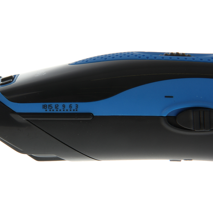 Машинка для стрижки SA-5172BL, 2 насадки, стальные лезвия, 5-ступечатая регулировка лезвий