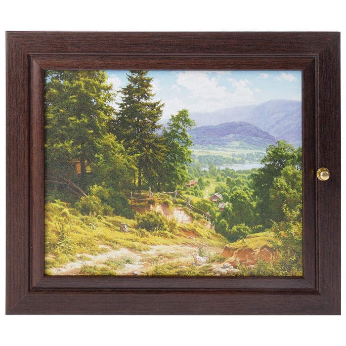 Ключница "Предгорье" венге 26х31 см