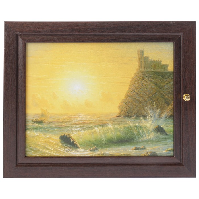 Ключница  "Ласточкино гнездо" венге 26х31 см