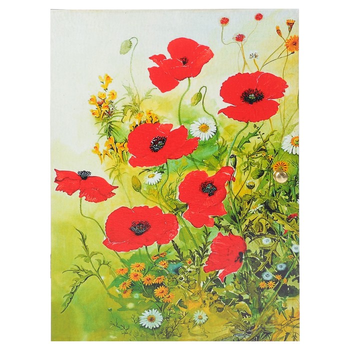 Ключница  "Маковое поле" 19х25,6 см