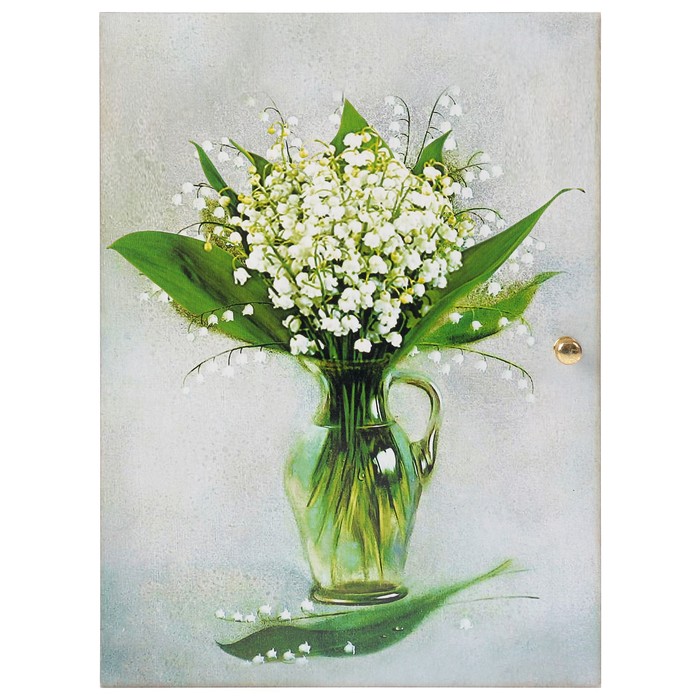 Ключница  "Ландыш серебристый" 19х25,6 см