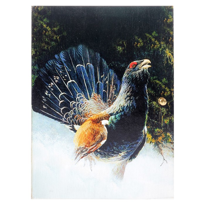 Ключница"Глухарь" 19х25,6 см