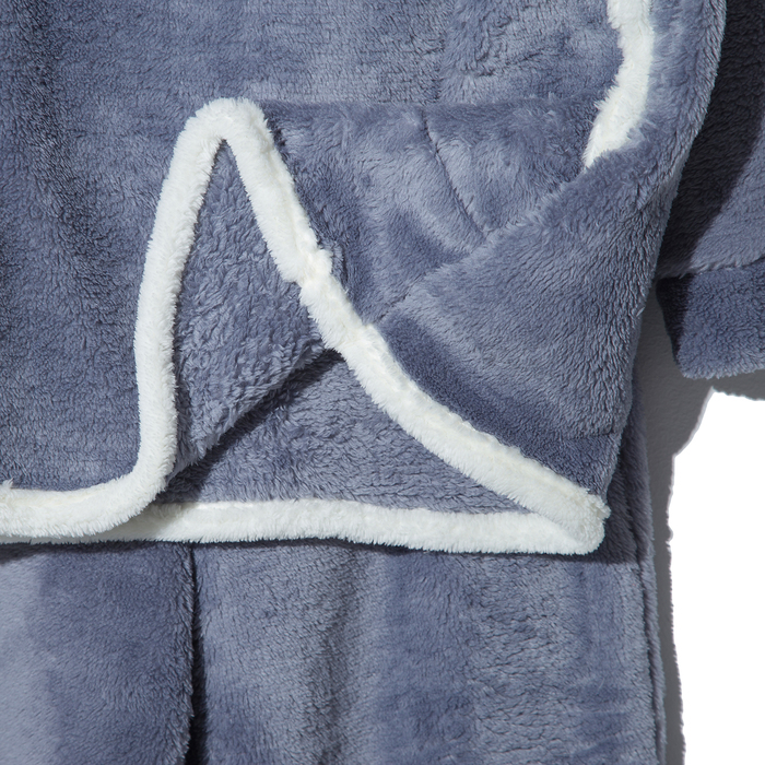 Комплект женский (толстовка, брюки) Грета цвет серый, р-р 48