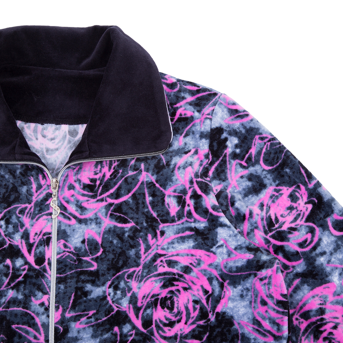 Комплект женский (толстовка, брюки) Ингрид цвет чёрный, р-р 58