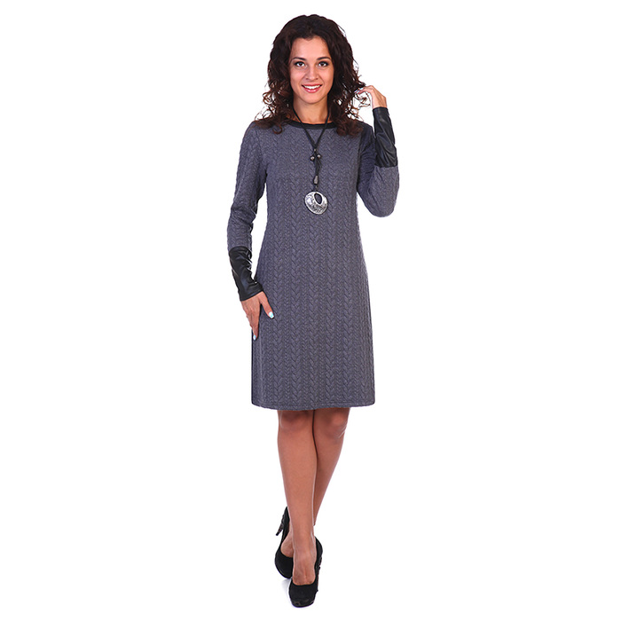 Платье женское Дарина цвет серый, р-р 44