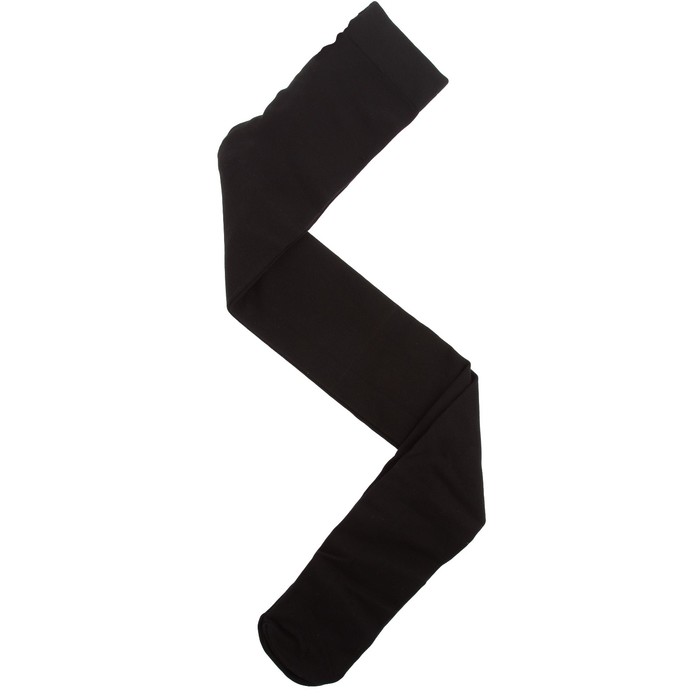 Колготки женские шерстяные Cotton Wool 180 цвет чёрный (nero), р-р 5