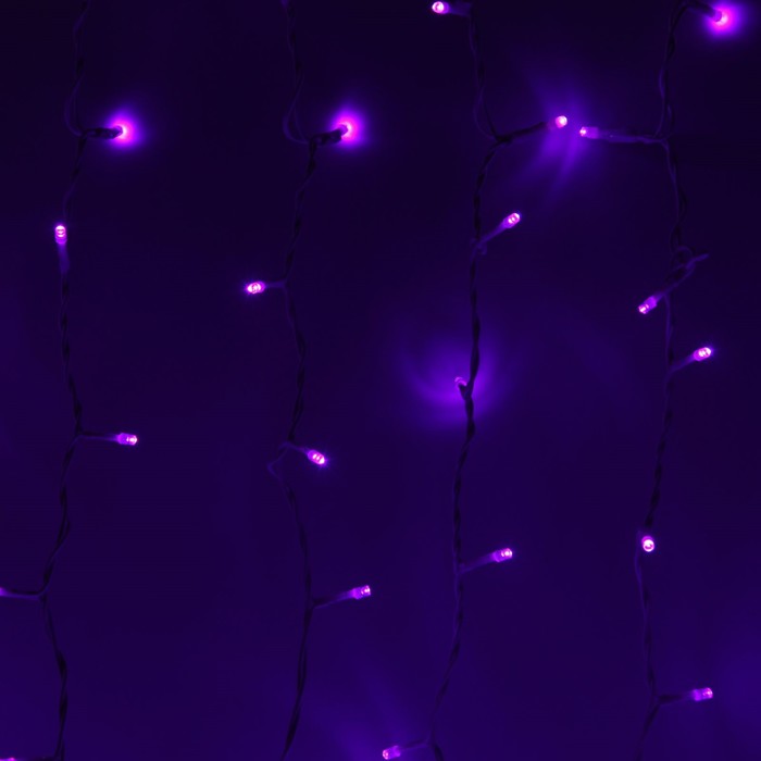 Гирлянда "Занавес" улич. УМС, Ш:2м, В:6м, Н.Б. 2W LED-1440/280-220V, БЕЗ контр.ФИОЛ УЦЕНКА