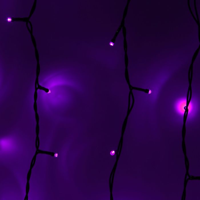Гирлянда "Занавес" улич. УМС, Ш:2 м, В:3 м, Н.Т. 3W LED-760-220V, БЕЗ контр. ФИОЛЕТ УЦЕНКА