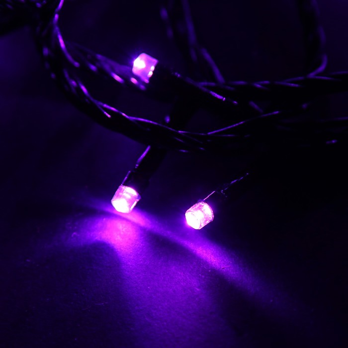 Гирлянда "Клип лайт(Спайдер)" улич. УМС, компл. 3х20 м, Н.Т., LED-600-24В, ФИОЛЕТ УЦЕНКА