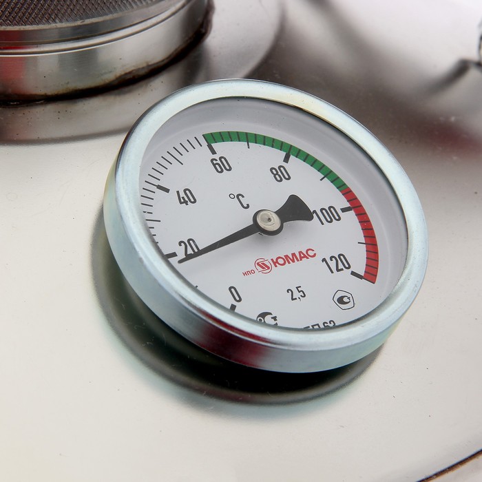 Дистиллятор 12 л "Колонна 50 см, широкая горловина 8 см, термометр