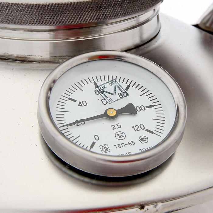 Дистиллятор 20 л "Абрамова", широкая горловина 8 см, разборный сухопарник