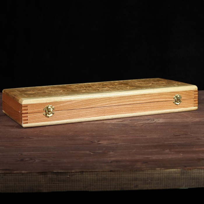 Нарды деревянные, резные, 51 х 22,5 см, микс