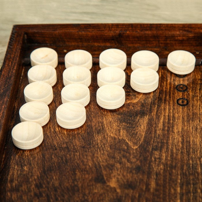 Нарды деревянные, резные, 51 х 22,5 см, микс