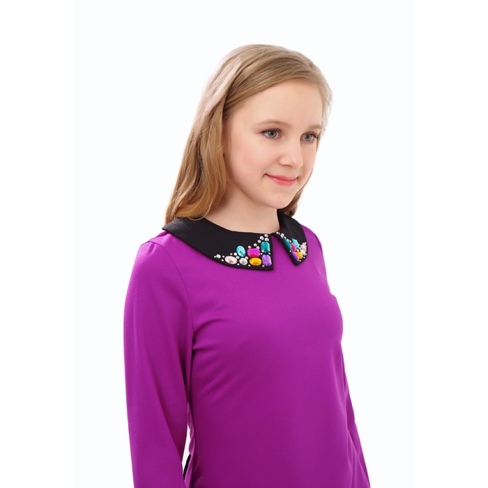Платье нарядное детское, рост 146 см, цвет фуксия 2Т26-9