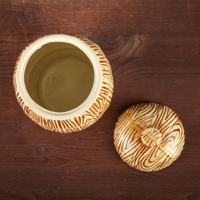 Бочка для сыпучих, 3 л, сахар