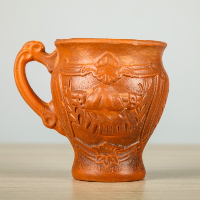 Кружка 0,7 л молочная, лепка 0,6