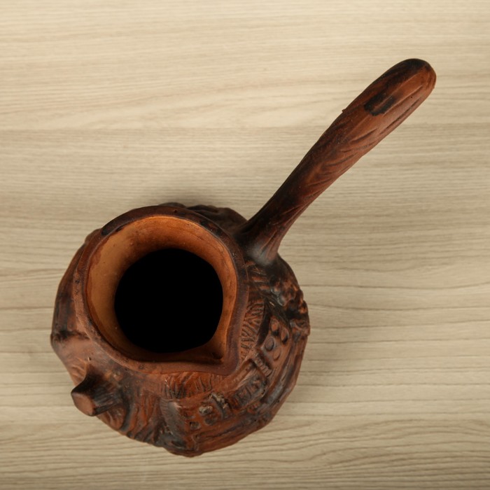 Турка для кофе 1 л "Пенёк" лепка