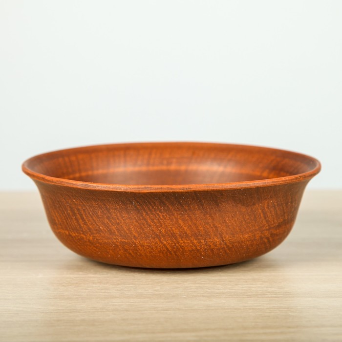 Салатник "Миска" 16,8 см, красная глина