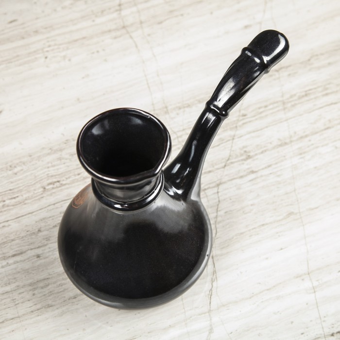 Кофейный набор турка 0,6 л, 2 чашки 0,25 л, деколь