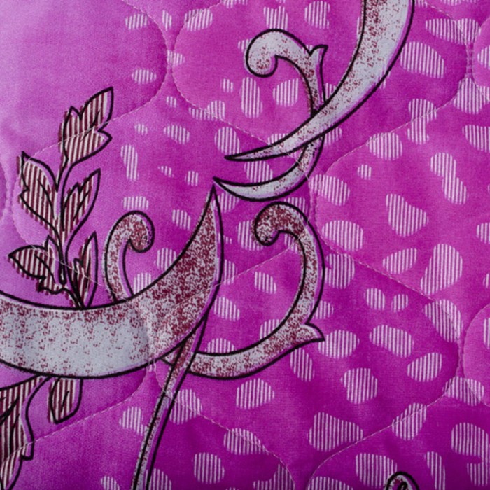 Покрывало Миледи евро 200 х 215 см Поэма, пэ100%, сумка ПВХ на молнии