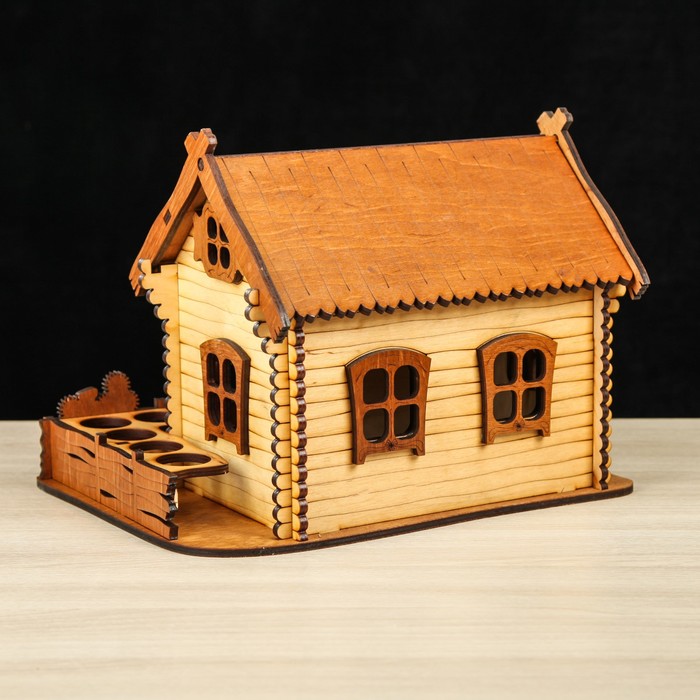 Мини-бар деревянный "Домик"