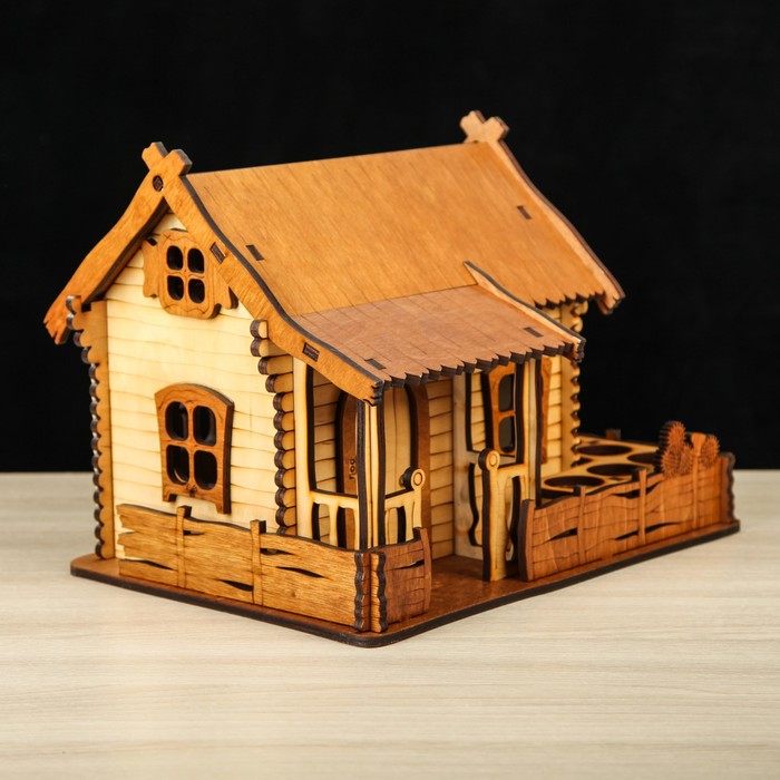 Мини-бар деревянный "Домик"