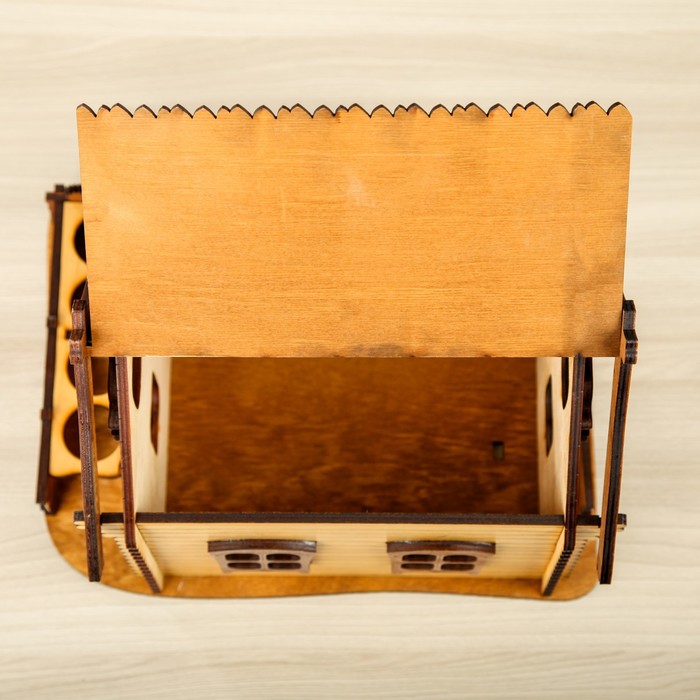 Мини-бар деревянный "Домик"