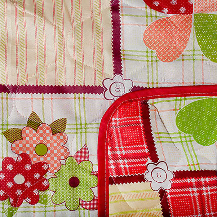 Покрывало Миледи евро макси 240 х 215 см Катрин, пэ100%, сумка ПВХ на молнии