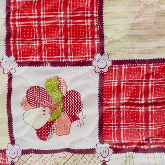 Покрывало Миледи евро макси 240 х 215 см Катрин, пэ100%, сумка ПВХ на молнии