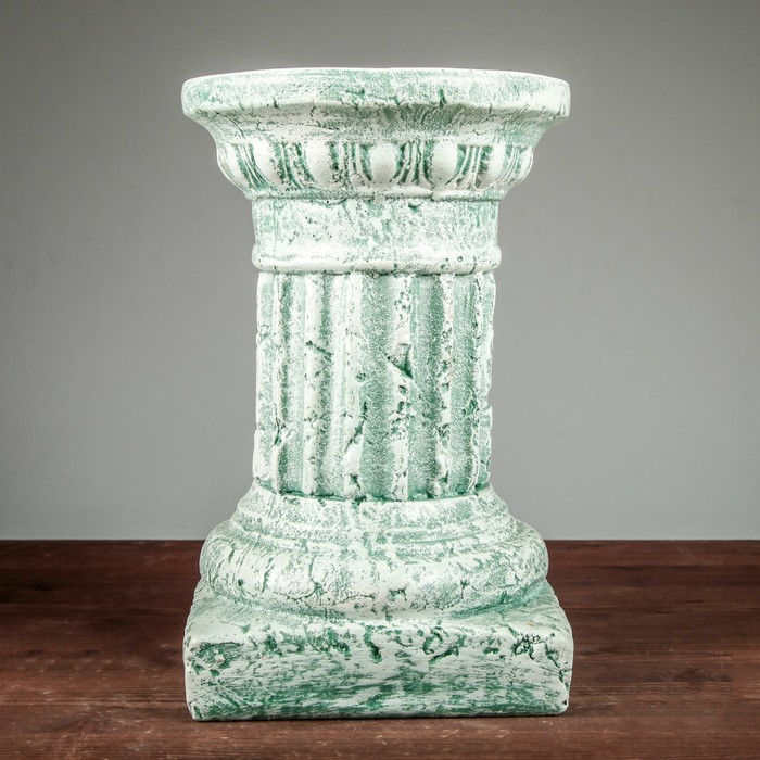 Колонна "Рим№1" мрамор зеленый 33см