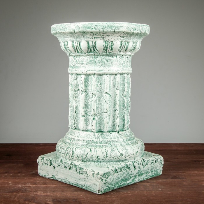 Колонна "Рим№1" мрамор зеленый 33см