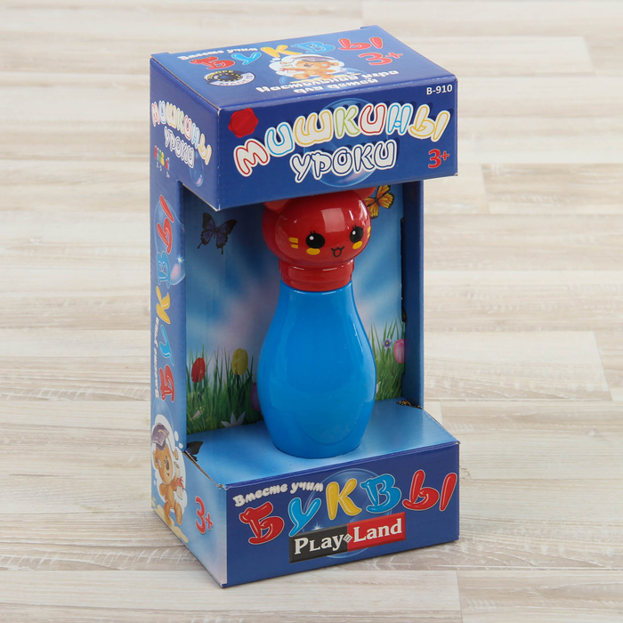 Обучающая игра "Мишкины уроки. Вместе учим буквы"