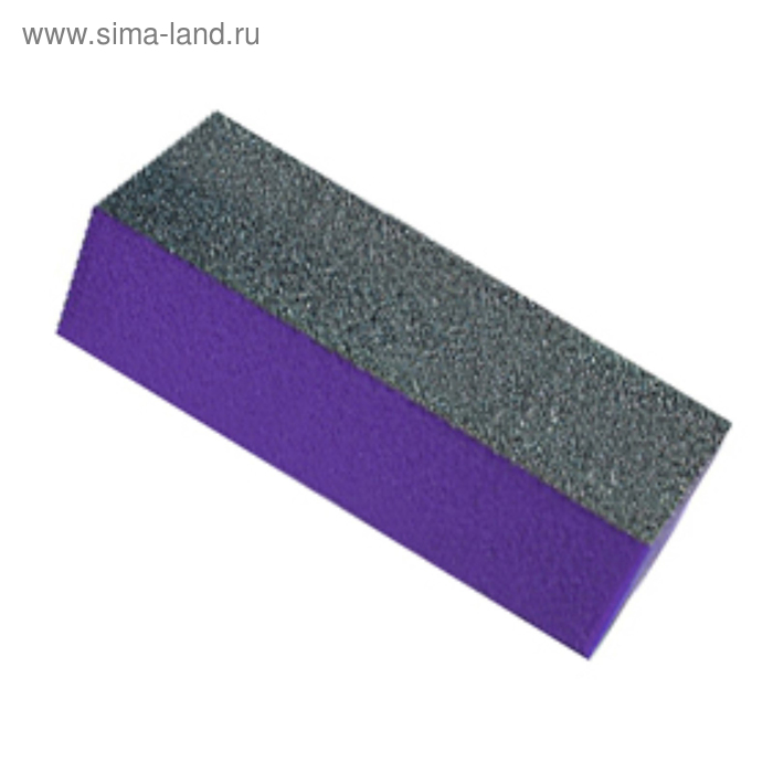 Блок для шлифовки ногтей, цвет чёрно-фиолетовый (В-012)