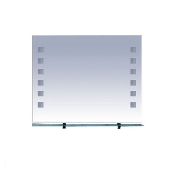 Зеркало Misty "Эллада 100", с полочкой, с подсветкой