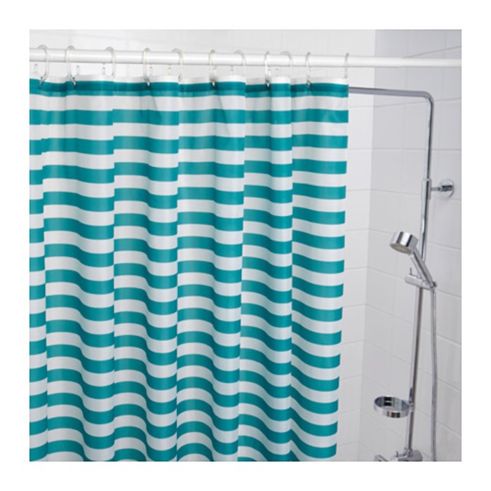 Штора для ванной, бирюзовый ВАДШЁН