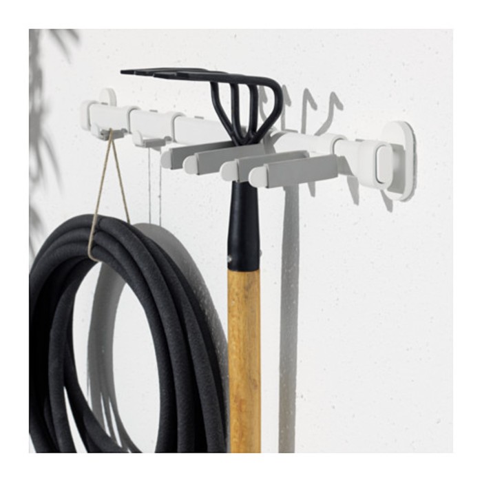 Вешалка с 4 крючками, белый ВАЙЕРТ