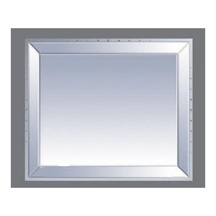 Зеркало Misty Dubai 100, белое с кристаллами, с подсветкой