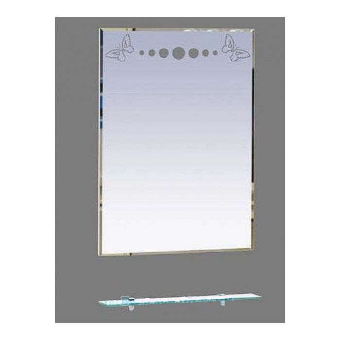 Зеркало Misty "Лика 60", с полочкой, с подсветкой