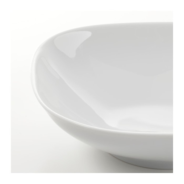 Сервиз,18 предметов, белый ВЭРДЕРА 18х18, 20х20, 25х25 см