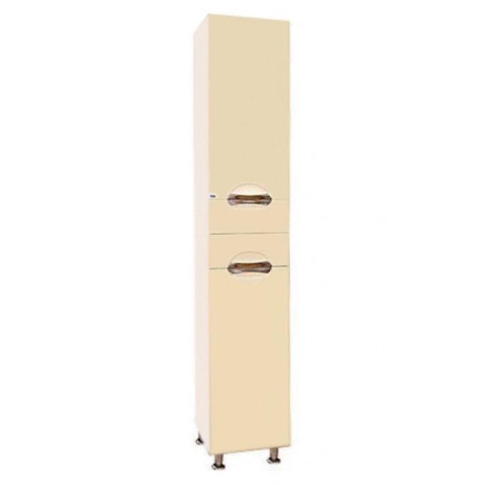 Пенал Misty "Жасмин 35", правый, бежевая эмаль