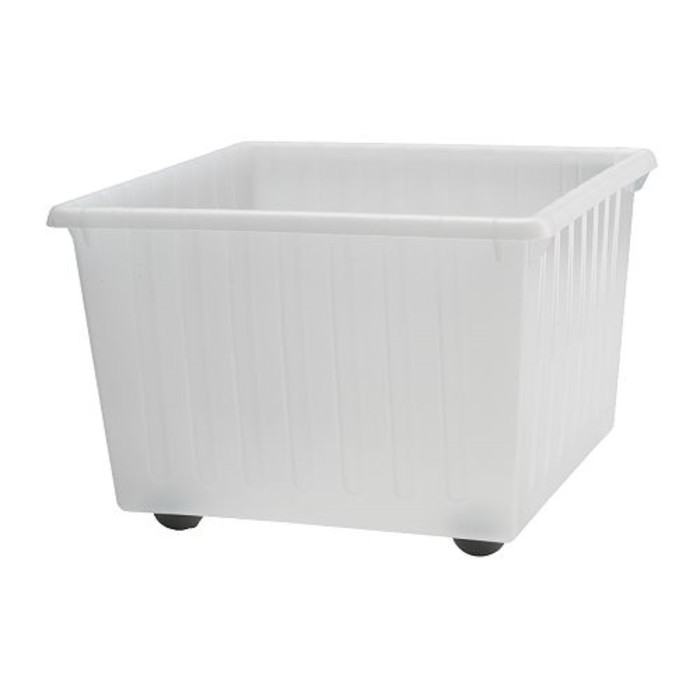 Ящик на колесах, белый ВЕССЛА