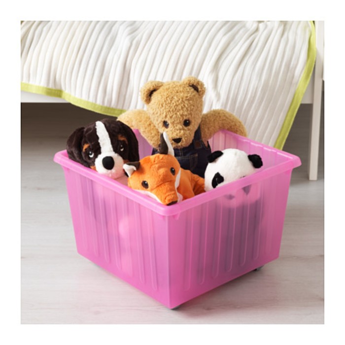 Ящик на колесах, светло-розовый ВЕССЛА